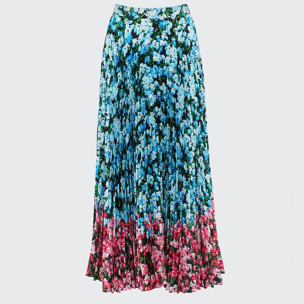 MARY KATRANTZOU Floral Combo Maxi Uni Skirt - Size 6